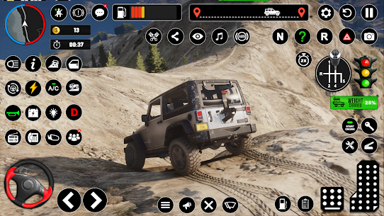 Offroad Jeep Driving & Parking MOD APK 3.96 (Unlimited Money) 3