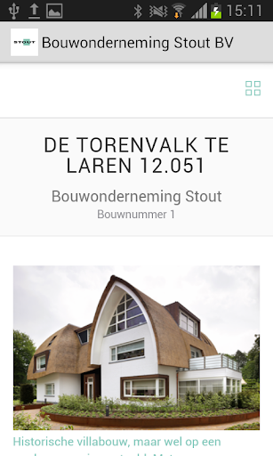Bouwonderneming Stout B.V. Screen 2
