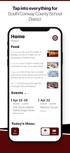 Android application South Conway County Schools screenshort