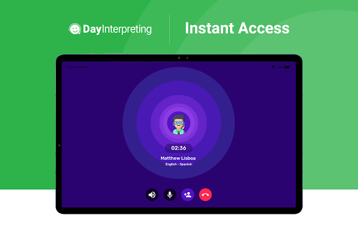 Screenshot of Day Interpreting