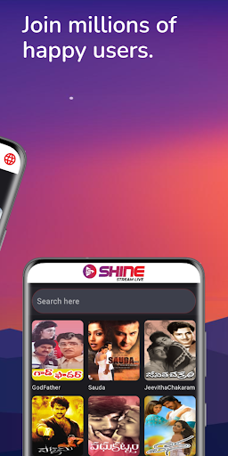Shine Stream Live Screen 2