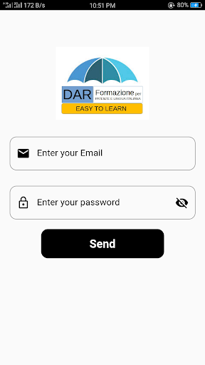 Android application Dar Formazione screenshort