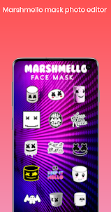 Marshmello Mask Photo Editor