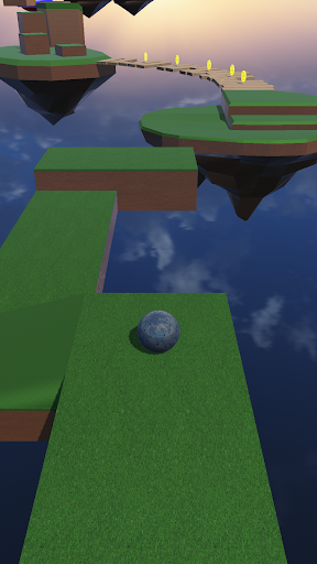 Android application Rolling Ball Athletic-3DAction screenshort