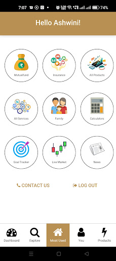 Wealth Platform Screen 3