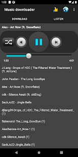 Music downloader Screenshot