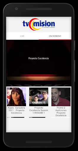 TVMision Live Screen 2