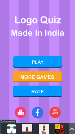 Android application Logo Quiz - Made In India Game screenshort