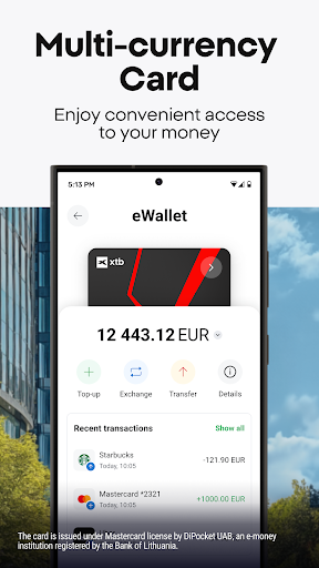 Screenshot of XTB Online Investing