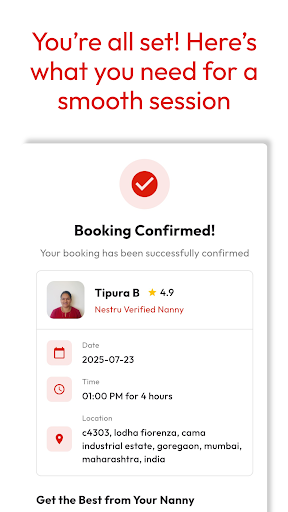 Nestru Book On-Demand Nanny