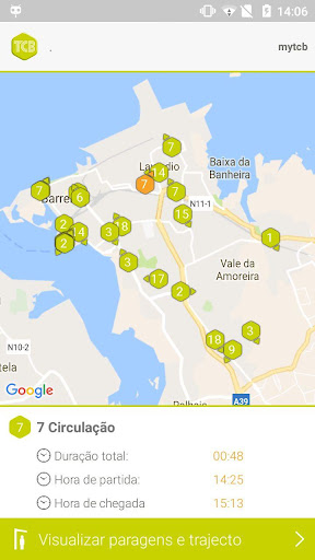 TCB - Mobilidade Colectiva Screen 2