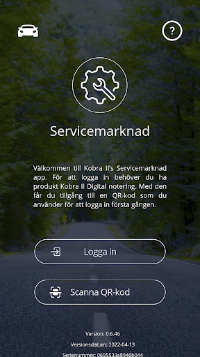 Android application Servicemarknad app screenshort