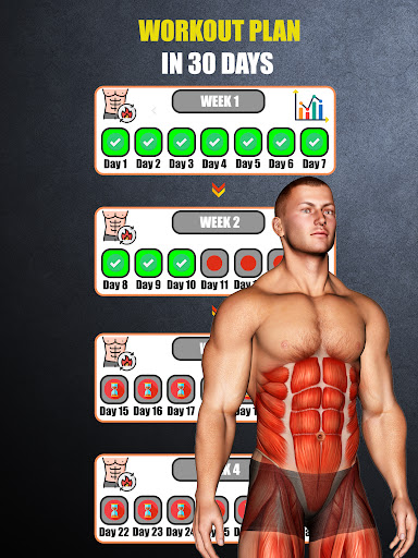 Screenshot of Six Pack in 30 Days