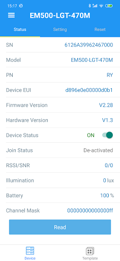 Milesight Toolbox Screen 2