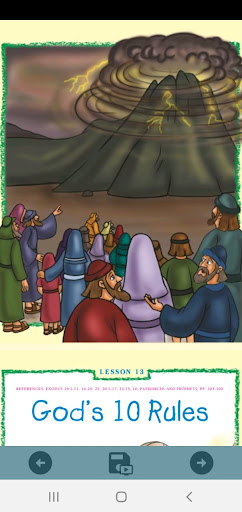 Android application KindergartenSabbath School2024 screenshort