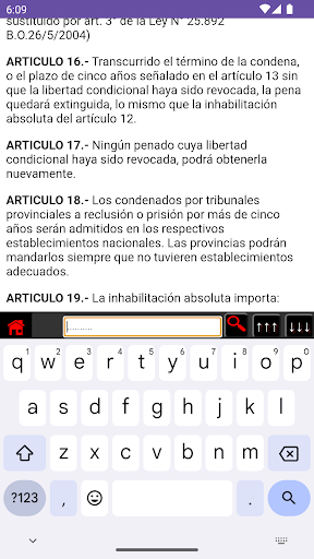Código Penal Argentino Screen 3