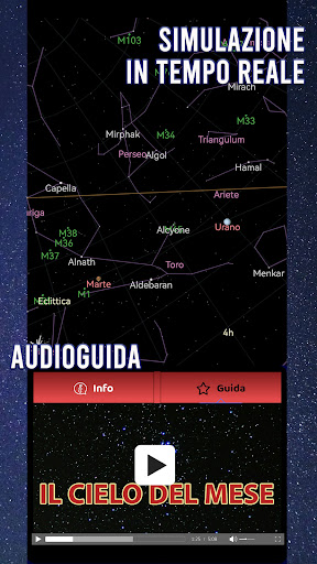 Sideralmente - guida del cielo Screen 2