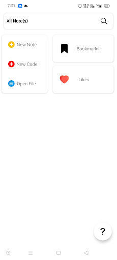 ASK Notes Screen 2