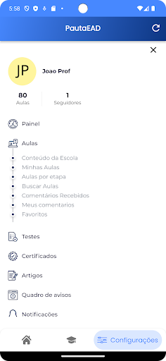 Pauta EAD Screen 3
