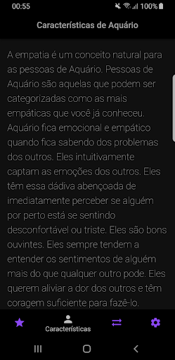 Horóscopo Aquário BR 2023 Screen 2