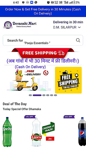 Devanshi Mart  Online Grocery