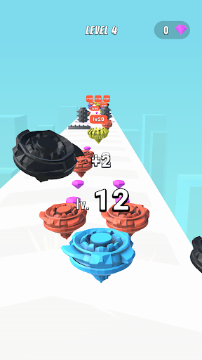 Android application Evolve Spinner screenshort