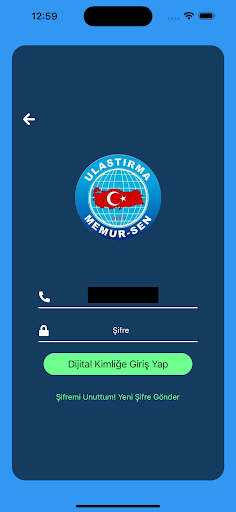 UÇMS Dijital Kimlik Screen 2