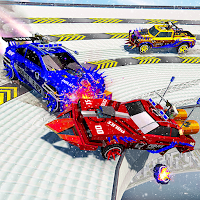 Demolition Car Crash Smash Derby Racing Ramp Stunt