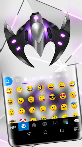 Laser Metallic Bat Keyboard Th Screen 3