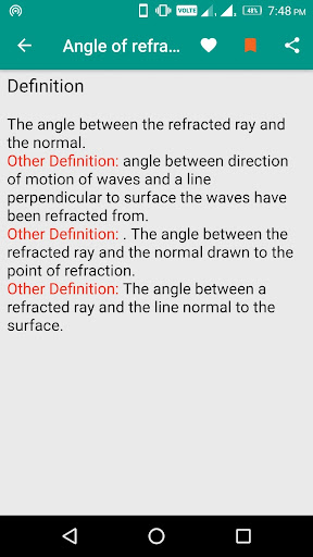 Physics Dictionary Screen 3