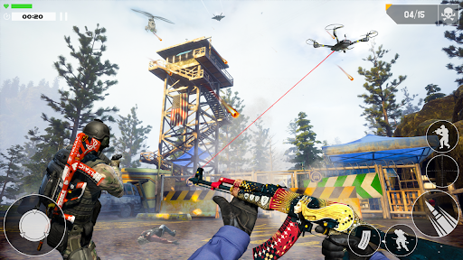 لعبة Call of WW Fire : Duty For War apk مهكر3