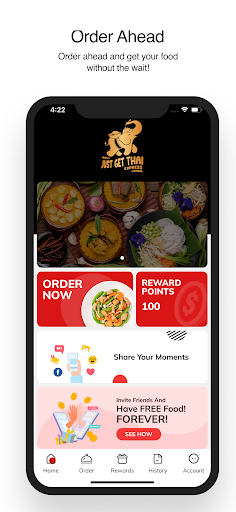 Screenshot of Get Thai Express