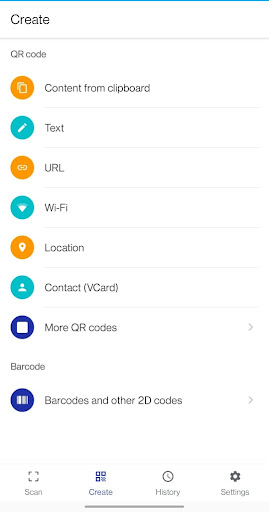 QR & Barcode Scanner, Creator Screen 3