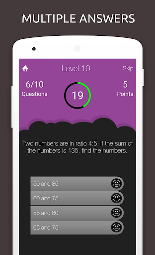 Math Quiz: Mathematics Test Screen 2