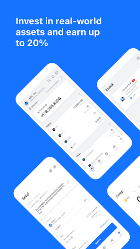 Android application Gluwa screenshort