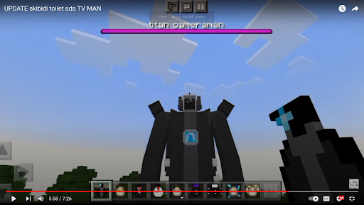 TVMan Mod Minecraft Skibidi