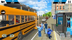 スクールバスの輸送運転手2019-School Bus Trのおすすめ画像1