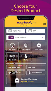 Easybooku00ae Bus Train Ferry Car Version 7.2.9 screenshots 1