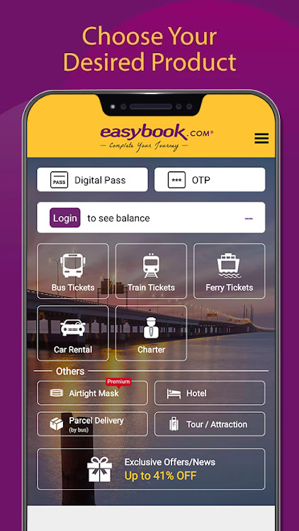 Easybook® Bus Train Ferry Car - Version 7.8.3 - (Android)