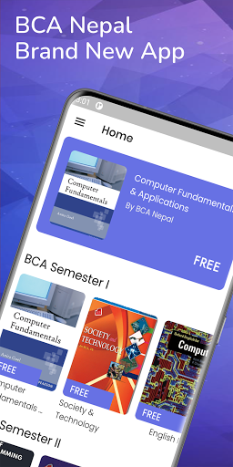 Android application BCA Nepal - BCA Notes & Course screenshort
