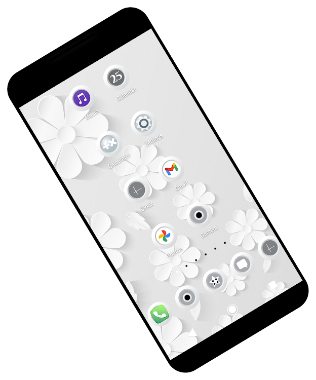 White Icon Theme - v3.3.5 - (Android)