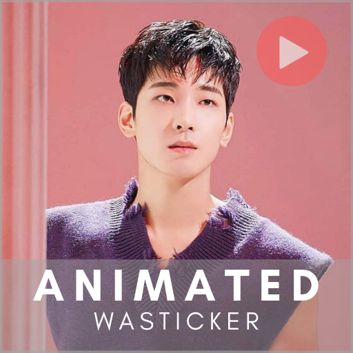 Wonwoo Animated WASticker logo