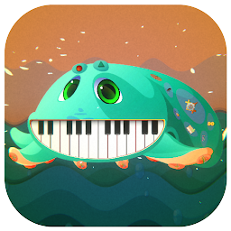 Cute Squid Piano Sound Music