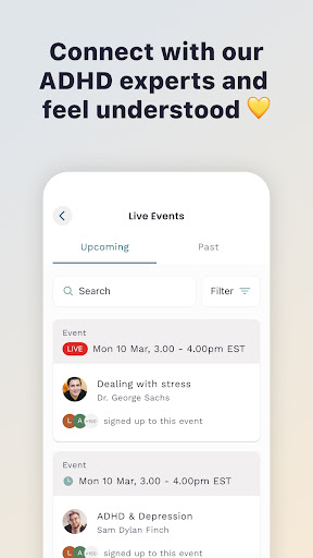 Screenshot of Inflow ADHD