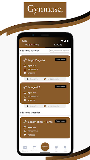 Gymnase Screen 3