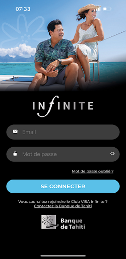 Android application Infinite Banque de Tahiti screenshort
