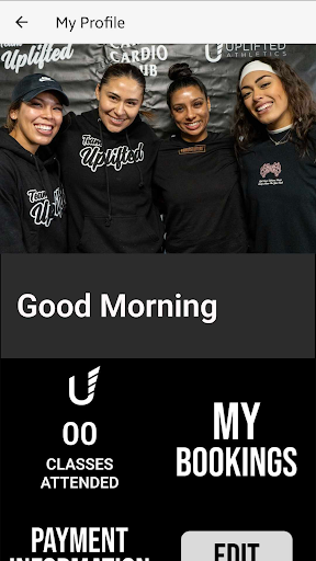 Uplifted Athletics Screen 3
