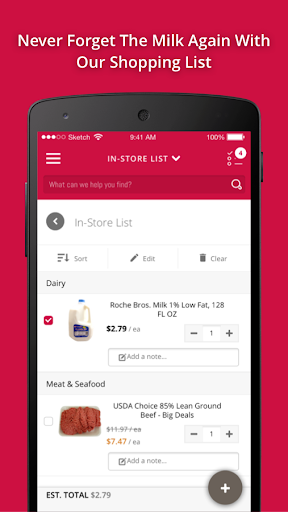 Roche Bros. Screen 3