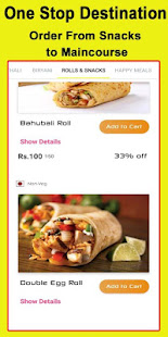 Food2U - Food Ordering App screenshots 4