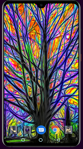 Glowing Wallpaper Screen 2